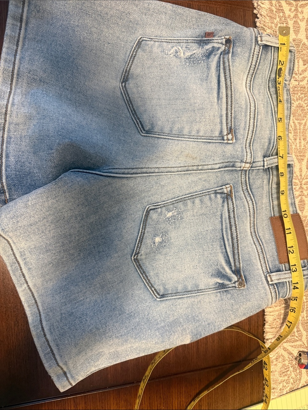 Judy Blue Light Blue High-Rise Denim Shorts